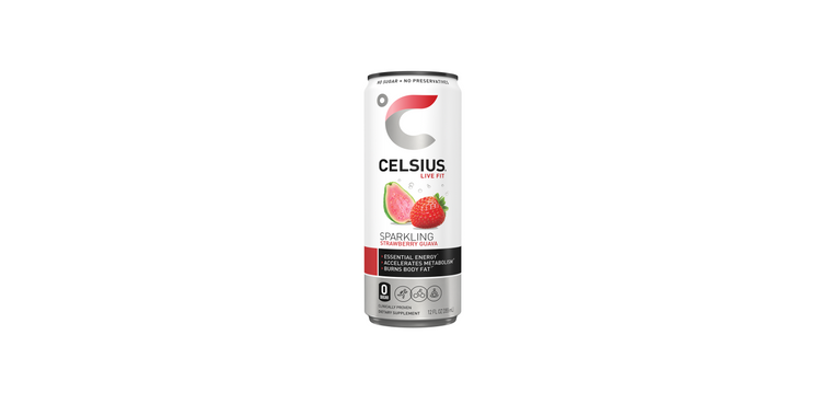 CELSIUS-SPARKLING--STRAWBERRY GUAVA