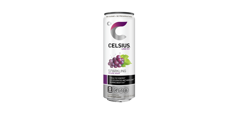 CELSIUS-SPARKLING--GRAPE RUSH