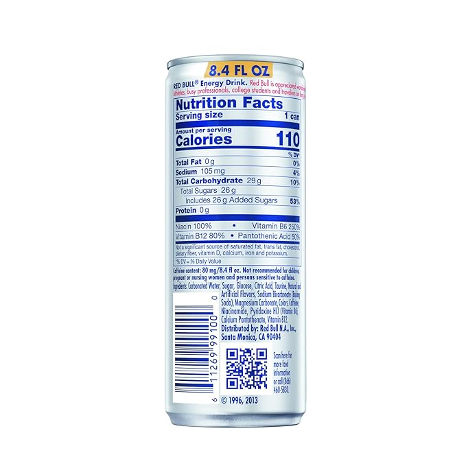 Red Bull Energy Drink, 8.4 Fl Oz