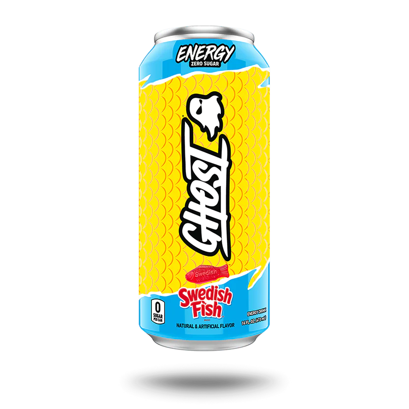 GHOST Energy Drink - 12-Pack, Swedish Fish