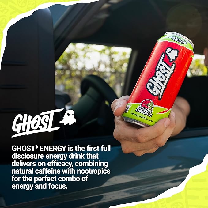 GHOST Energy Drink -  Cherry Limeade