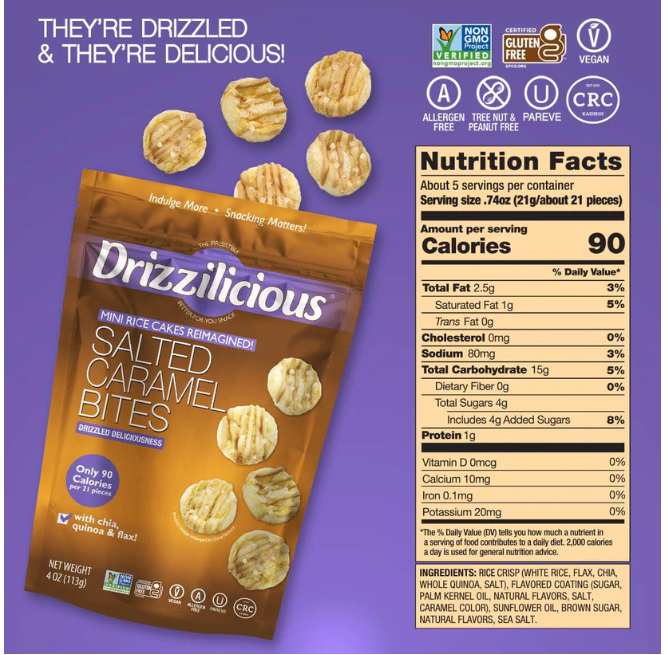 Drizzilicious ---Salted Caramel 4oz