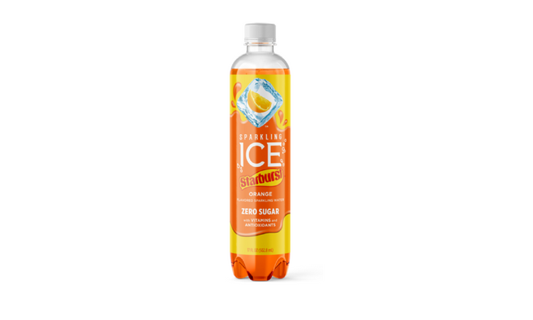 Sparkling Ice Starburst Orange