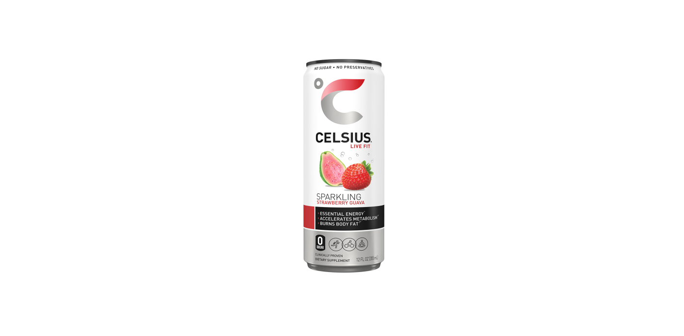 CELSIUS-SPARKLING--STRAWBERRY GUAVA