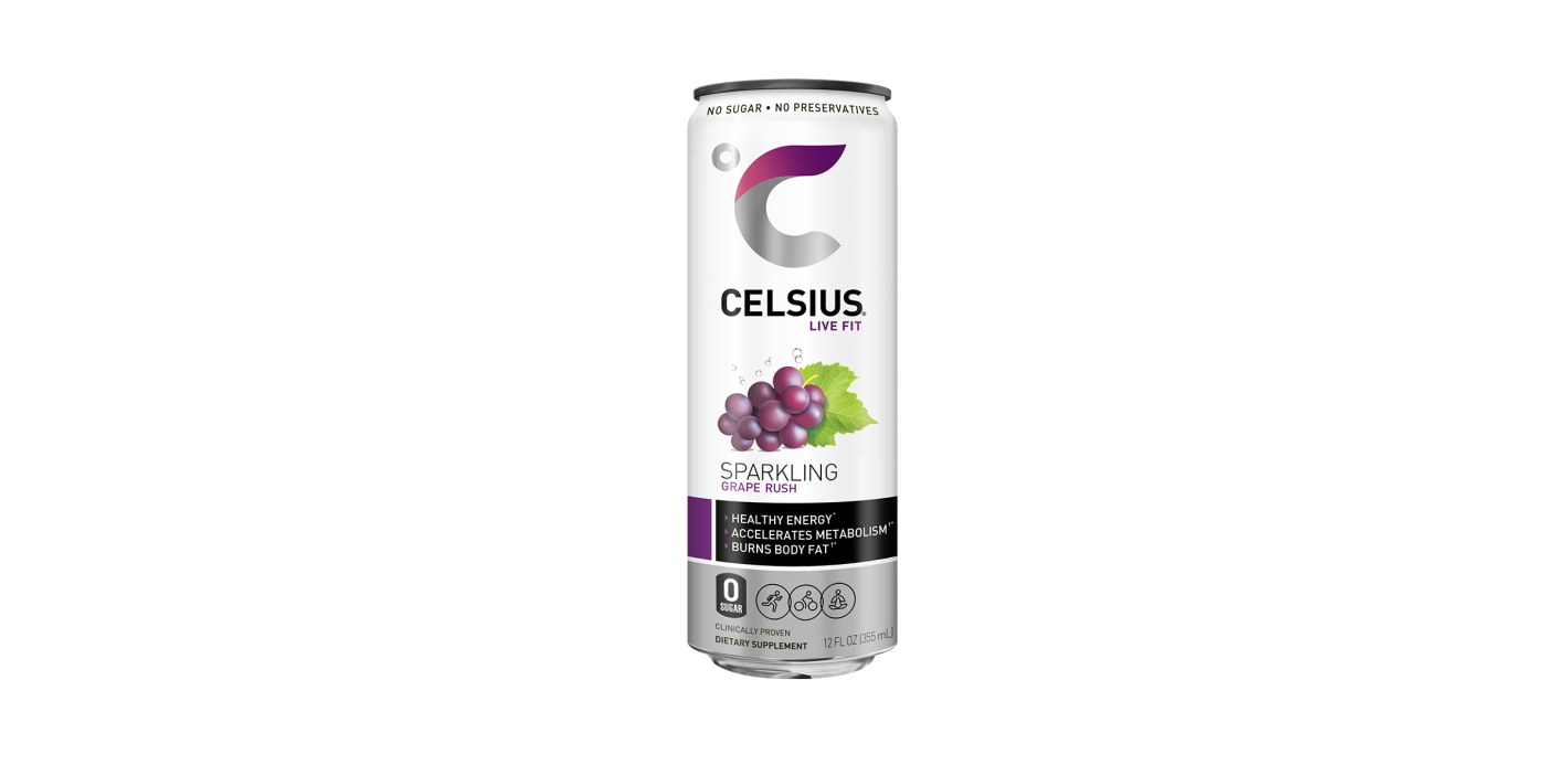 CELSIUS-SPARKLING--GRAPE RUSH