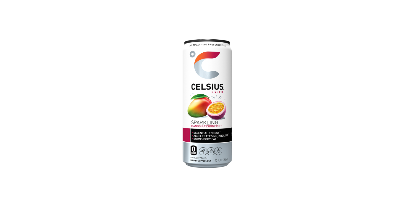 CELSIUS-SPARKLING--MANGO PASSIONFRUIT