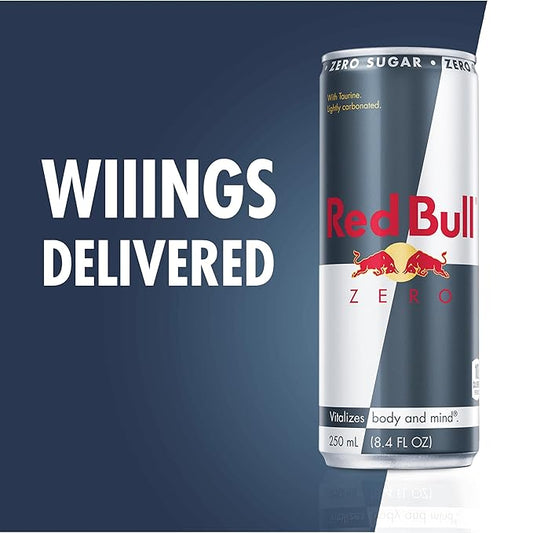 Red Bull Energy Drink, Total Zero, 8.4 Fl Oz