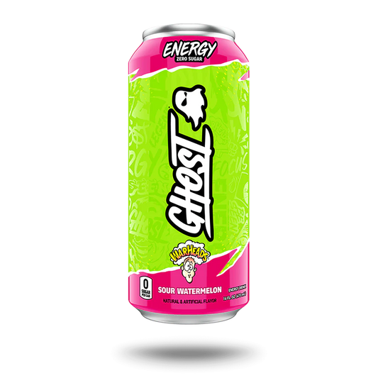 GHOST Energy Drink - 12-Pack, Warheads Sour Watermelon