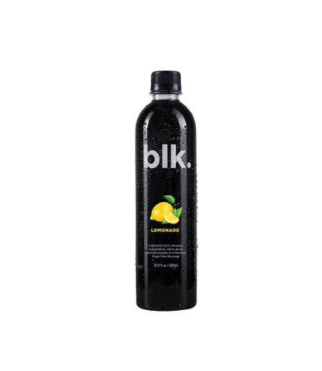 blk. Natural Mineral Alkaline Water, Dirty Lemonade, 16.9 oz. (500 mL)