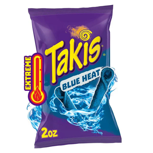 Takis Rolls Blue Heat, 2oz Bags